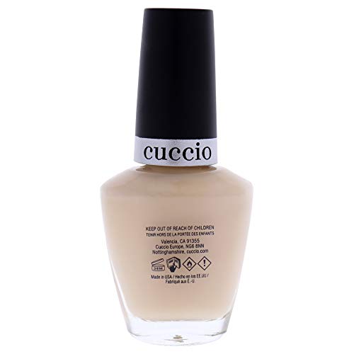 Cuccio Swept Off Your Feet In Sardinia | Colour French Undertone Pink | 13ml | Long Lasting, Glossy, Vegan | Parben Free | No Yellowing | FREE from harmful Chemicals