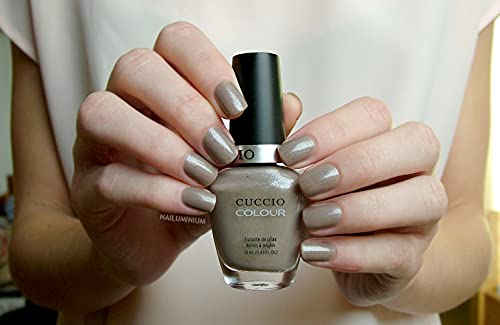 Cuccio Lacquer Cream & Sugar Nail Polish, 0.43 Ounce