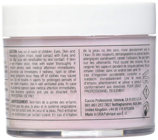 Rose Petal Pink: Cuccio Pro Dipping Powder, Rose Petal Pink, 1.6 Ounce