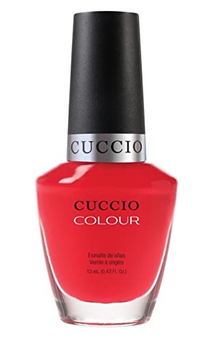 Cuccio Singapore Sling | Rainbow Nail Polish | 13ml | Long Lasting, Glossy, Vegan | Paraben Free | No Yellowing | FREE from Harmful Chemicals (Costa Rican Sunset)