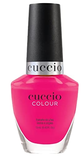 Cuccio We Got the Beat | Neon Nail Polish | 13ml | Long Lasting, Glossy, Vegan | Paraben Free | No Yellowing | FREE from Harmful Chemicals