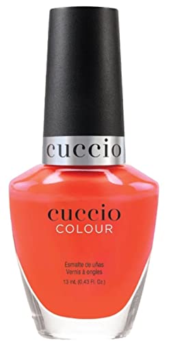 Cuccio Paradise City | Neon Nail Polish | 13ml | Long Lasting, Glossy, Vegan | Paraben Free | No Yellowing | FREE from Harmful Chemicals