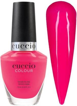 Cuccio Love is a Battlefield | Neon Nail Polish | 13ml | Long Lasting, Glossy, Vegan | Paraben Free | No Yellowing | FREE from Harmful Chemicals