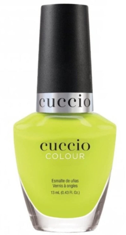 Cuccio Dancing in the Dark | Neon Nail Polish | 13ml | Long Lasting, Glossy, Vegan | Paraben Free | No Yellowing | FREE from Harmful Chemicals