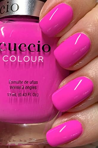 Cuccio Take on Me | Neon Nail Polish | 13ml | Long Lasting, Glossy, Vegan | Paraben Free | No Yellowing | FREE from Harmful Chemicals