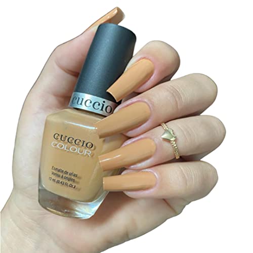 Cuccio I Endure | Nude Nail Polish | 13ml | Long Lasting, Glossy, Vegan | Paraben Free | No Yellowing | FREE from Harmful Chemicals