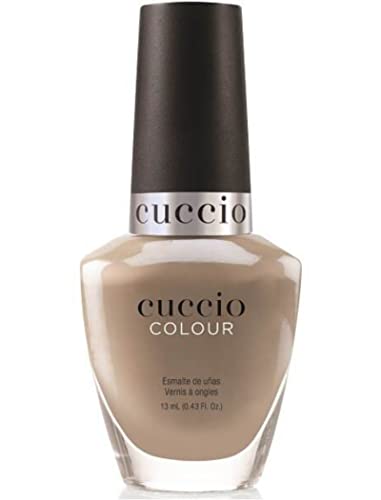 Cuccio Pug-Get About It. | Nude Nail Polish | 13ml | Long Lasting, Glossy, Vegan | Paraben Free | No Yellowing | FREE from Harmful Chemicals