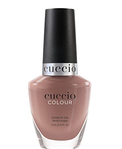 Cuccio Semi Sweet on You | Nude Nail Polish | 13ml | Long Lasting, Glossy, Vegan | Paraben Free | No Yellowing | FREE from Harmful Chemicals