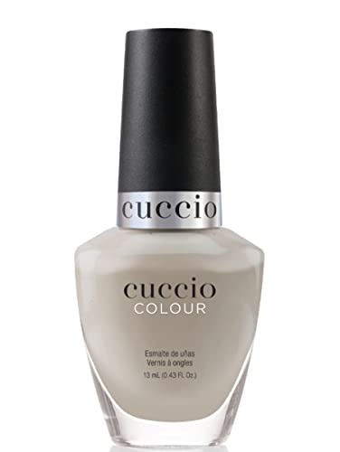 Cuccio Not Right, Meow | Nude Nail Polish | 13ml | Long Lasting, Glossy, Vegan | Paraben Free | No Yellowing | FREE from Harmful Chemicals