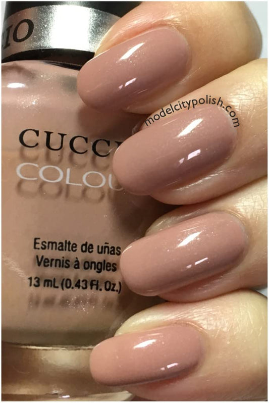 Cuccio Nude-A-Tude | Nude Nail Polish | 13ml | Long Lasting, Glossy, Vegan | Paraben Free | No Yellowing | FREE from Harmful Chemicals