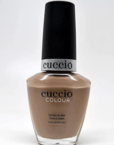 Cuccio Fur-Ocious | Nude Nail Polish | 13ml | Long Lasting, Glossy, Vegan | Paraben Free | No Yellowing | FREE from Harmful Chemicals