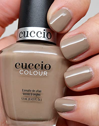 Cuccio Fur-Ocious | Nude Nail Polish | 13ml | Long Lasting, Glossy, Vegan | Paraben Free | No Yellowing | FREE from Harmful Chemicals