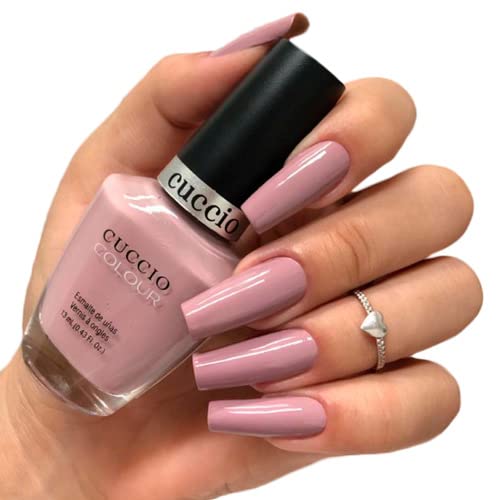 Cuccio On Pointe | Nude Nail Polish | 13ml | Long Lasting, Glossy, Vegan | Paraben Free | No Yellowing | FREE from Harmful Chemicals