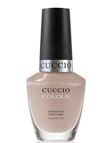 Cuccio Tel-Aviv About It! | Nude Nail Polish | 13ml | Long Lasting, Glossy, Vegan | Paraben Free | No Yellowing | FREE from Harmful Chemicals