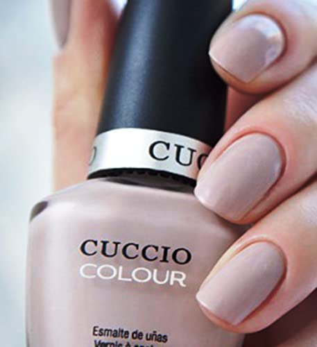 Cuccio Tel-Aviv About It! | Nude Nail Polish | 13ml | Long Lasting, Glossy, Vegan | Paraben Free | No Yellowing | FREE from Harmful Chemicals