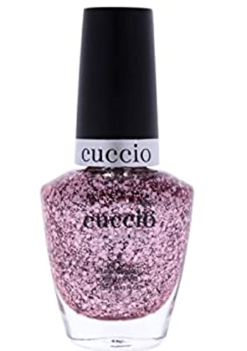 Cuccio Love Potion No. 9 | Glitter Nail Polish | 13ml | Long Lasting, Glossy, Vegan | Paraben Free | No Yellowing | FREE from Harmful Chemicals