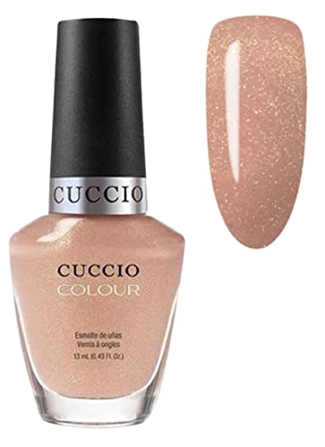 Cuccio Los Angeles Luscious | Shimmer Nail Polish | 13ml | Long Lasting, Glossy, Vegan | Paraben Free | No Yellowing | FREE from Harmful Chemicals