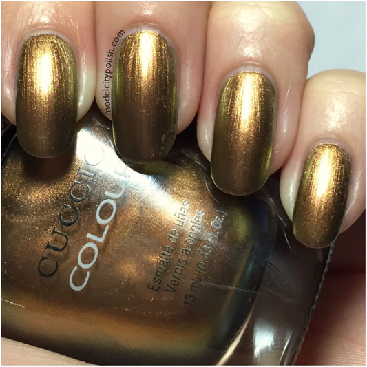 Cuccio Crown Jewels | Shimmer Nail Polish | 13ml | Long Lasting, Glossy, Vegan | Paraben Free | No Yellowing | FREE from Harmful Chemicals