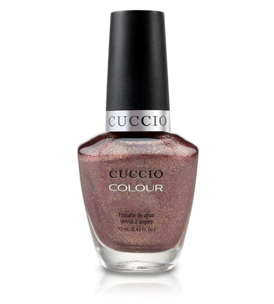 Cuccio Coffee, Tea or Me? | Shimmer Nail Polish | 13ml | Long Lasting, Glossy, Vegan | Paraben Free | No Yellowing | FREE from Harmful Chemicals