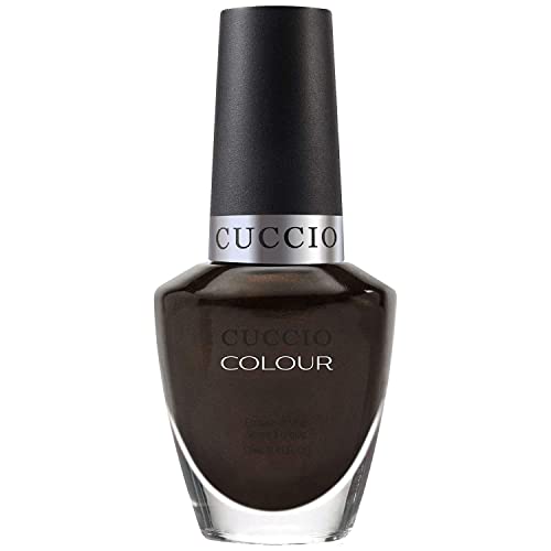 Cuccio Duke it Out | Shimmer Nail Polish | 13ml | Long Lasting, Glossy, Vegan | Paraben Free | No Yellowing | FREE from Harmful Chemicals