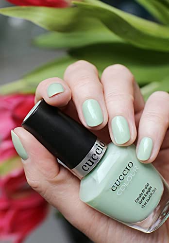 Cuccio Positivity! | Pastel Nail Polish | 13ml | Long Lasting, Glossy, Vegan | Paraben Free | No Yellowing | FREE from Harmful Chemicals