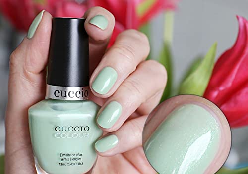 Cuccio Positivity! | Pastel Nail Polish | 13ml | Long Lasting, Glossy, Vegan | Paraben Free | No Yellowing | FREE from Harmful Chemicals