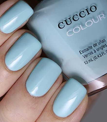 Cuccio Chicago Winds | Pastel Nail Polish | 13ml | Long Lasting, Glossy, Vegan | Paraben Free | No Yellowing | FREE from Harmful Chemicals