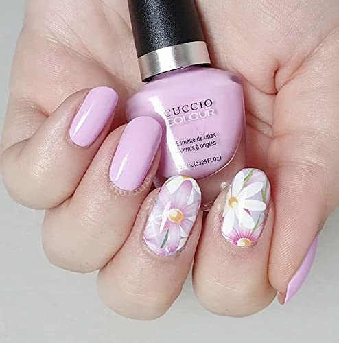 Cuccio Cotton Candy Sorbet | Pastel Nail Polish | 13ml | Long Lasting, Glossy, Vegan | Paraben Free | No Yellowing | FREE from Harmful Chemicals