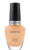 Cuccio Peach Sorbet | Pastel Nail Polish | 13ml | Long Lasting, Glossy, Vegan | Paraben Free | No Yellowing | FREE from Harmful Chemicals