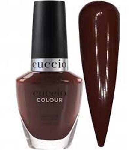 Cuccio S'more Please | Crème Nail Polish | 13ml | Long Lasting, Glossy, Vegan | Paraben Free | No Yellowing | FREE from Harmful Chemicals