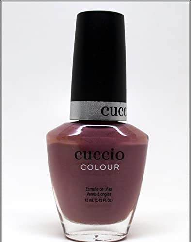 Cuccio I Crave | Crème Nail Polish | 13ml | Long Lasting, Glossy, Vegan | Paraben Free | No Yellowing | FREE from Harmful Chemicals