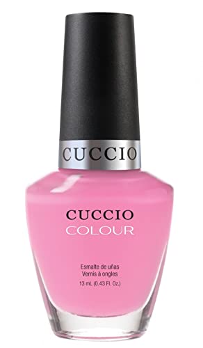 Cuccio Kyoto Cherry Blossom | French Nail Polish | 13ml | Long Lasting, Glossy, Vegan | Paraben Free | No Yellowing | FREE from Harmful Chemicals