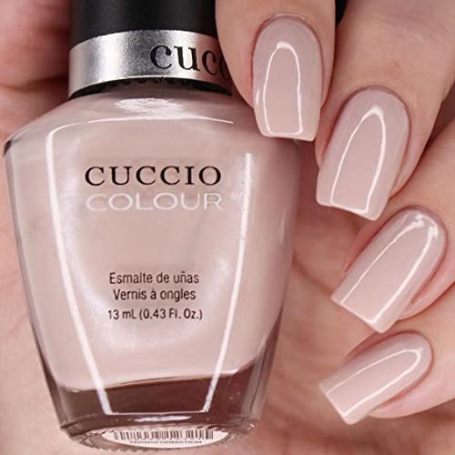 Cuccio Transformation | French Nail Polish | 13ml | Long Lasting, Glossy, Vegan | Paraben Free | No Yellowing | FREE from Harmful Chemicals