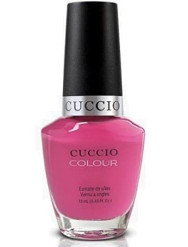 Cuccio Pink Cadillac | French Nail Polish | 13ml | Long Lasting, Glossy, Vegan | Paraben Free | No Yellowing | FREE from Harmful Chemicals