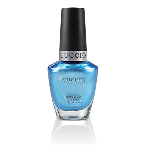 Cuccio Making Waves | Shimmer Nail Polish | 13ml | Long Lasting, Glossy, Vegan | Paraben Free | No Yellowing | FREE from Harmful Chemicals