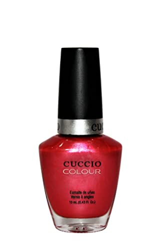 Cuccio Sicilian Summer | Shimmer Nail Polish | 13ml | Long Lasting, Glossy, Vegan | Paraben Free | No Yellowing | FREE from Harmful Chemicals