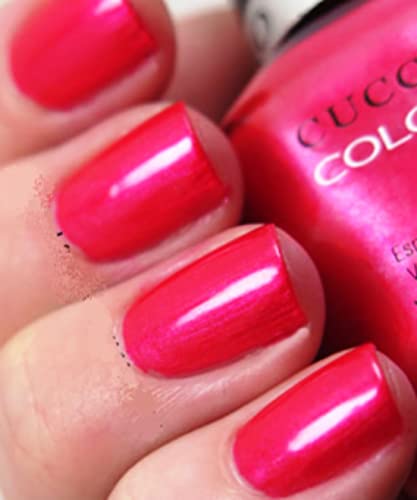 Cuccio Sicilian Summer | Shimmer Nail Polish | 13ml | Long Lasting, Glossy, Vegan | Paraben Free | No Yellowing | FREE from Harmful Chemicals