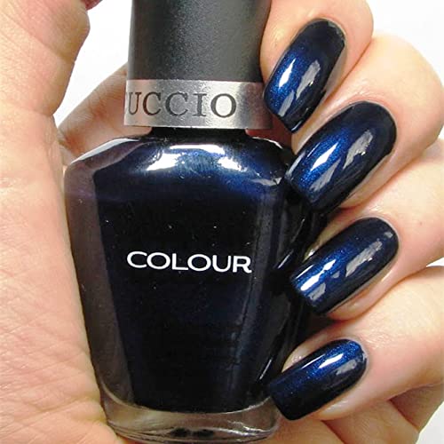 Cuccio On the Nile Blue | Glossy Rainbow Nail Polish | 13ml | Long Lasting, Glossy, Vegan | Paraben Free | No Yellowing | FREE from Harmful Chemicals