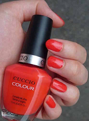 Cuccio Chillin' in Chile | Glossy Rainbow Nail Polish | 13ml | Long Lasting, Glossy, Vegan | Paraben Free | No Yellowing | FREE from Harmful Chemicals