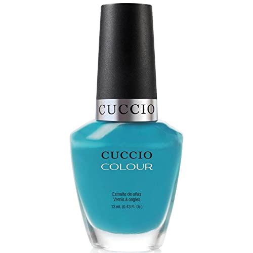 Cuccio St.Barts in a Bottle | Glossy Rainbow Nail Polish | 13ml | Long Lasting, Glossy, Vegan | Paraben Free | No Yellowing | FREE from Harmful Chemicals