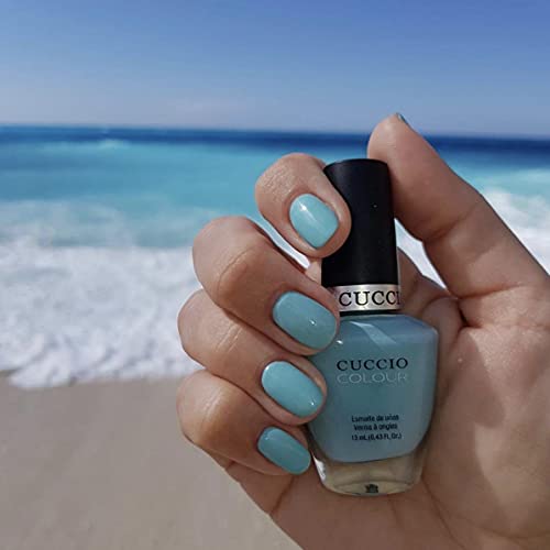 Cuccio Breakfast in NYC | Glossy Rainbow Nail Polish | 13ml | Long Lasting, Glossy, Vegan | Paraben Free | No Yellowing | FREE from Harmful Chemicals