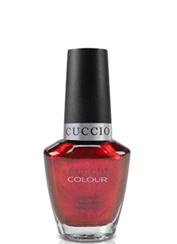 Cuccio Hearts of Fire | Glossy Nail Polish | 13ml | Long Lasting, Glossy, Vegan | Paraben Free | No Yellowing | FREE from Harmful Chemicals