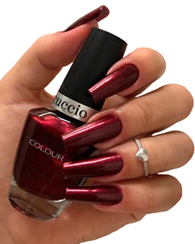 Cuccio Hearts of Fire | Glossy Nail Polish | 13ml | Long Lasting, Glossy, Vegan | Paraben Free | No Yellowing | FREE from Harmful Chemicals