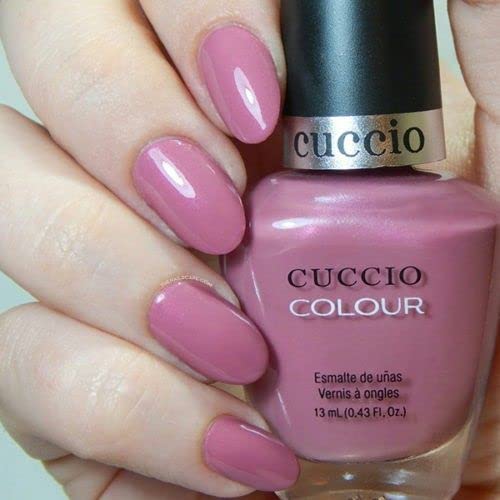 Cuccio Pulp Fiction Pink | Glossy Nail Polish | 13ml | Long Lasting, Glossy, Vegan | Paraben Free | No Yellowing | FREE from Harmful Chemicals