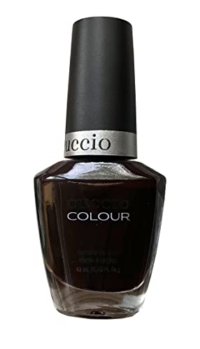 Cuccio Romania After Dark | Glossy Nail Polish | 13ml | Long Lasting, Glossy, Vegan | Paraben Free | No Yellowing | FREE from Harmful Chemicals