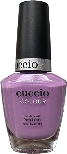 Cuccio Peace, Love and Purple | Glossy Nail Polish | 13ml | Long Lasting, Glossy, Vegan | Paraben Free | No Yellowing | FREE from Harmful Chemicals