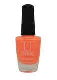 U Shine Trinka Sip |Coral Neon |11ml |No Paraben, Nail Yellowing, Chipping, Cracking & Long Wear | Vegan & FREE from Harmful Chemicals