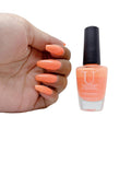 U Shine Trinka Sip |Coral Neon |11ml |No Paraben, Nail Yellowing, Chipping, Cracking & Long Wear | Vegan & FREE from Harmful Chemicals