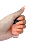 U Shine Trinka Sip |Coral Neon |11ml |No Paraben, Nail Yellowing, Chipping, Cracking & Long Wear | Vegan & FREE from Harmful Chemicals