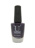 U Shine Midnight Lamp |Dark Eggplant Glossy Crème |11ml |No Paraben, Nail Yellowing, Chipping, Cracking & Long Wear | Vegan & FREE from Harmful Chemicals